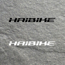 2 adesivi Haibike resistenti