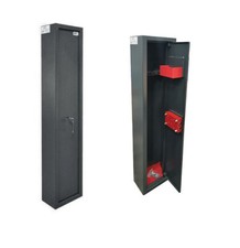 ARMADIO FUCILIERA CASSAFORTE PORTAFUCILI PORTA FUCILI 2 POSTI