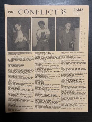 Vintage conflict fanzine early - vintage,
