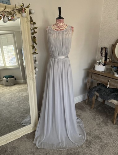 Splendido abito maxi grigio