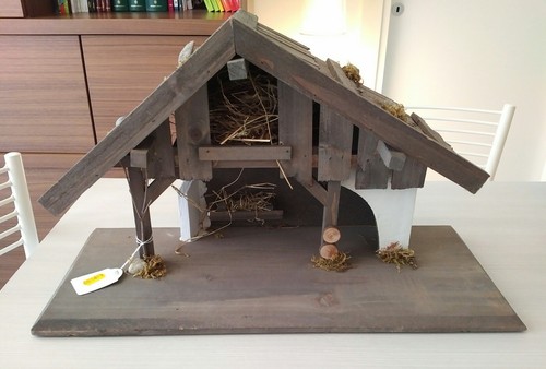 Presepe casetta legno - presepe,