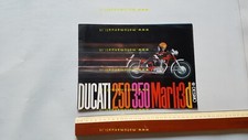 Ducati 350 - 250 Mark 3 Desmo 1968 depliant USA inglese originale brochure