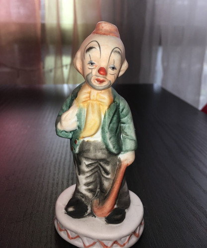 Statuina porcellana clown - porcellana,