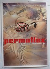 MANIFESTO AFFICHE PERMAFLEX MATERASSO MILO MANARA ORIGINALE TELATO