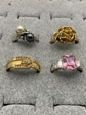 4 anelli moda Avon misura