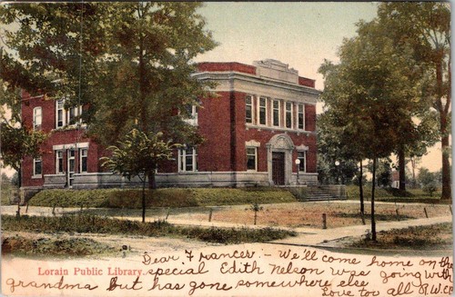 1907 lorain biblioteca - lorain,