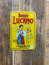 Insegna in metallo, Amaro