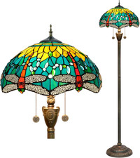 Lampada terra tiffany - da,