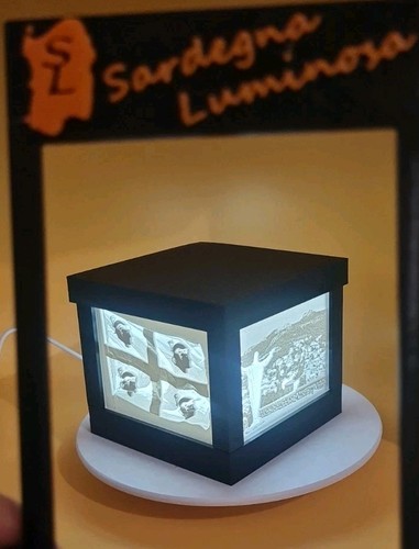 Cubo litofania luxury - luxury, grande