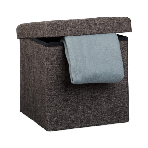 Relaxdays pouf pieghevole con - relaxdays,