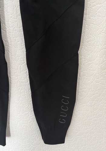 Gucci leggings jersey nero - in,