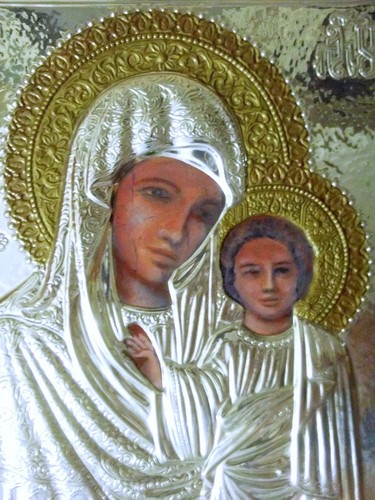 Grande icona argento - grande, 36x31