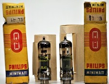 el41 valvola NOS PHILIPS tube VALVE VALVOLE radio FINALE AUDIO AMPLIFICATORE bf