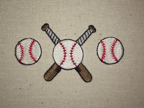 Patch baseball lotto di 3 - -,