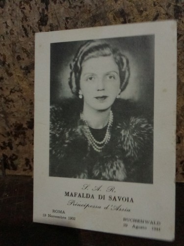 Santino mafalda savoia - di,