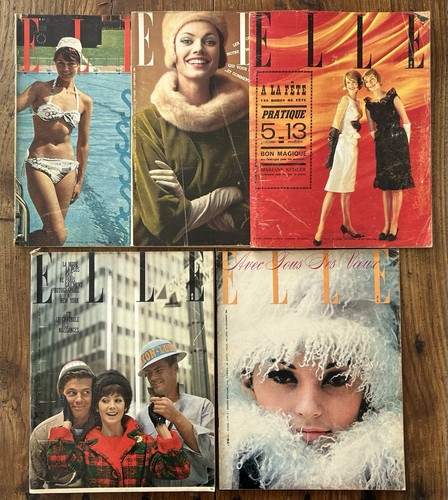 Lot magazines elle de - 5,