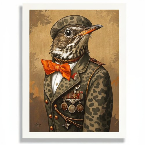 Song thrush bird - song,