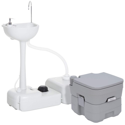 Set portatile lavello - portatile, da