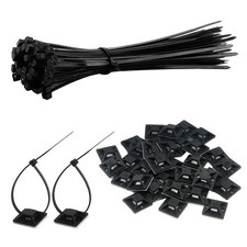 100 PCS Fascette Plastica per