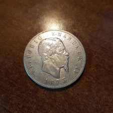 VITTORIO EMANUELE II - 5 Lire