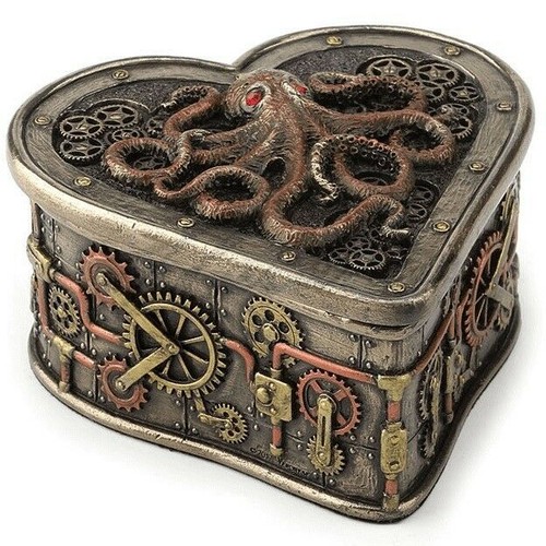 Scatola portagioie steampunk - scatola,