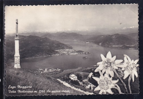 Cartolina lago maggiore - maggiore, vetta