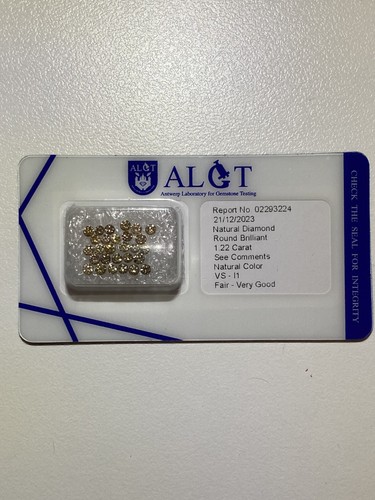 Diamanti naturali carat - 1.22,
