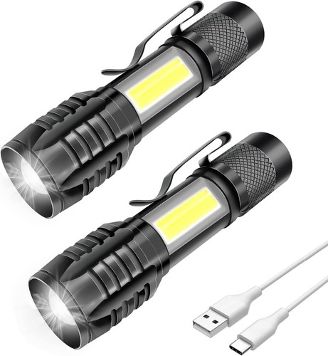2pezzi torcia led cob - led,