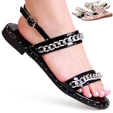 Sandali Riemchen Da Donna Con