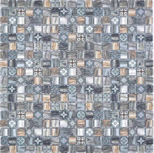 Piastrelle vetro mosaico - in, a