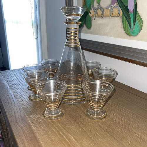 Decanter bicchieri liquore - decanter,