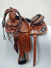 Sella western premium pelle - sella, in