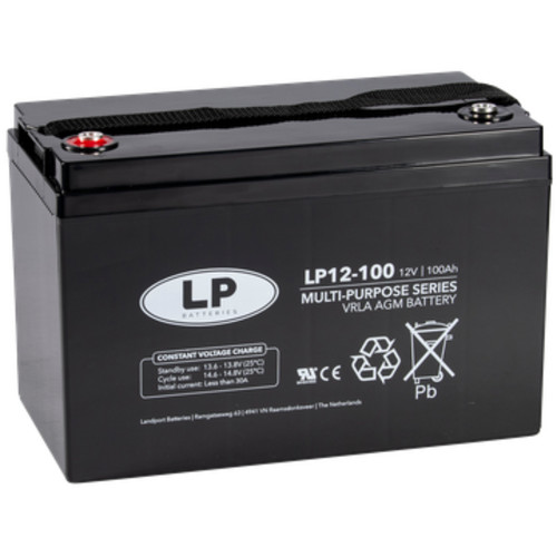 Batteria agm landport piombo - batteria,