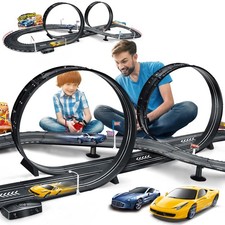 -Slot Car Powered Pista Set