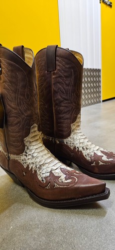 Sendra python leather boots - python, eu