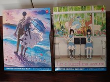 Violet Evergarden Film + Liz e l'uccellino azzurro Bluray (5+4 special cards)