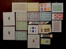 Lotto Foglietti Erinnofili, Rarità, Francobolli, Originali, Falsi da Studio!!