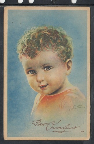 Cartolina augurale buon - cartolina,