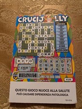 Gratta e vinci da 3€ usato ( CRUCJOLLY ) vincente e pagato 