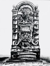 Fontana romana ornata