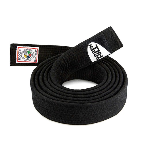 Cintura green hill judo nera - judo,