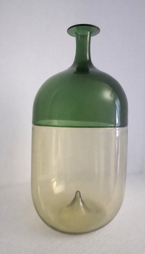 Vaso bottiglia venini bolle - vaso,