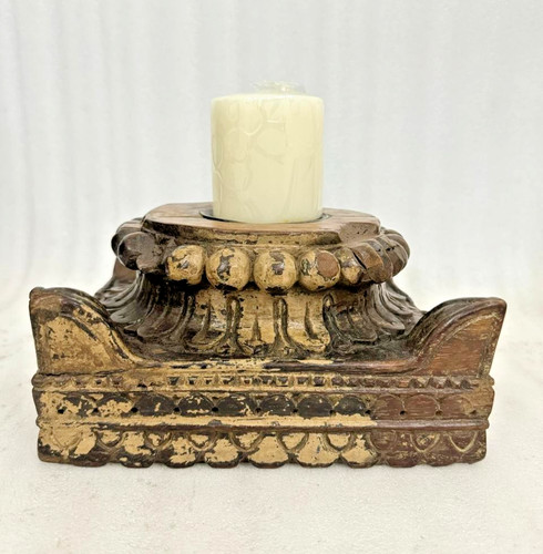 Antico legno colonna - di,