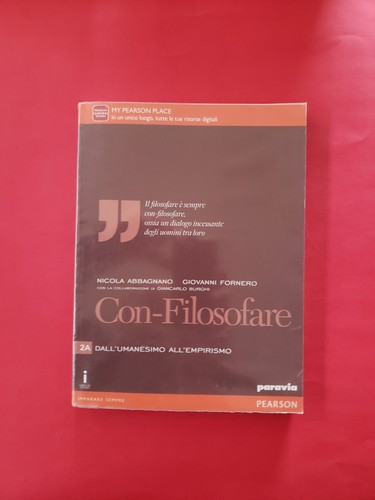 Con filosofare abbagnano - 2a,