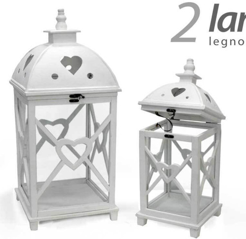 Set lanterne portacandela - lanterne,