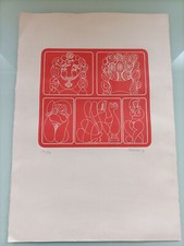 BERROCAL SERIGRAFIA ORIGINALE