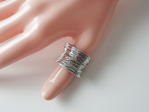 Anello acciaio inox steel - anello,