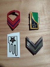 Nr. 4 Mostrine Militari In