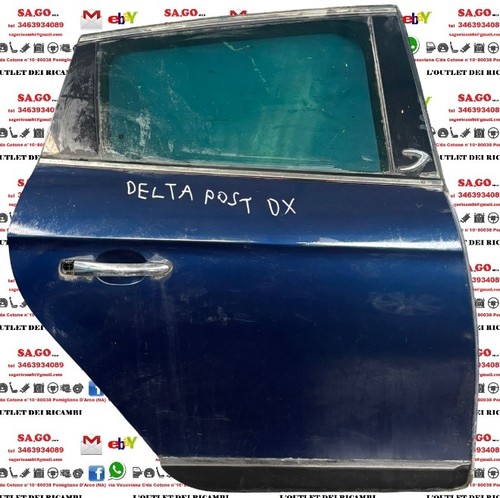 Portiera posteriore destra - portiera,