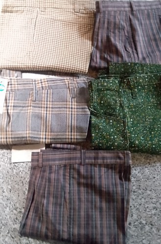 Stock pantaloni uomo cotone - 5,